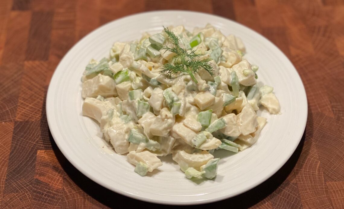 Hearts of Palm (Faux Potato Salad) Greek Keto