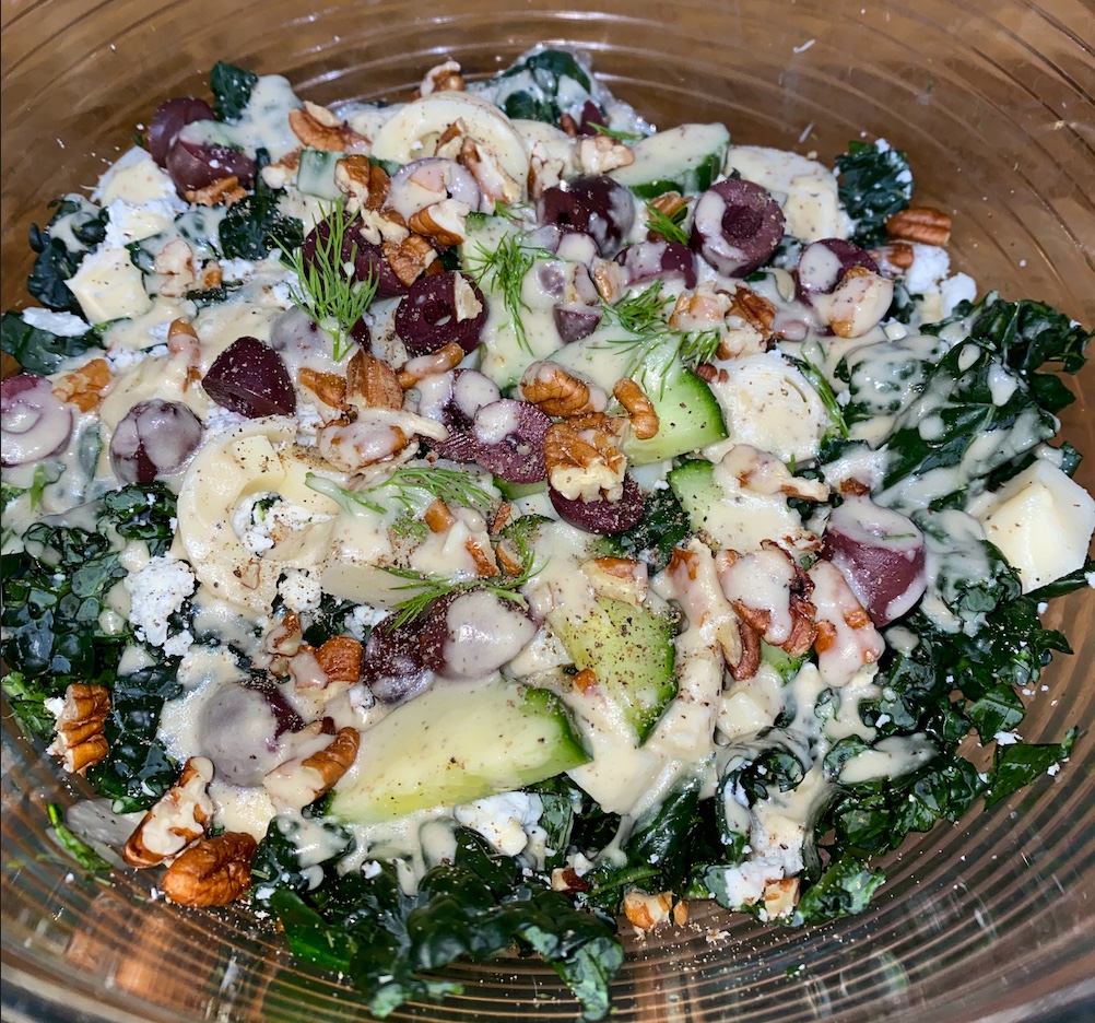 Kale Salad with Feta