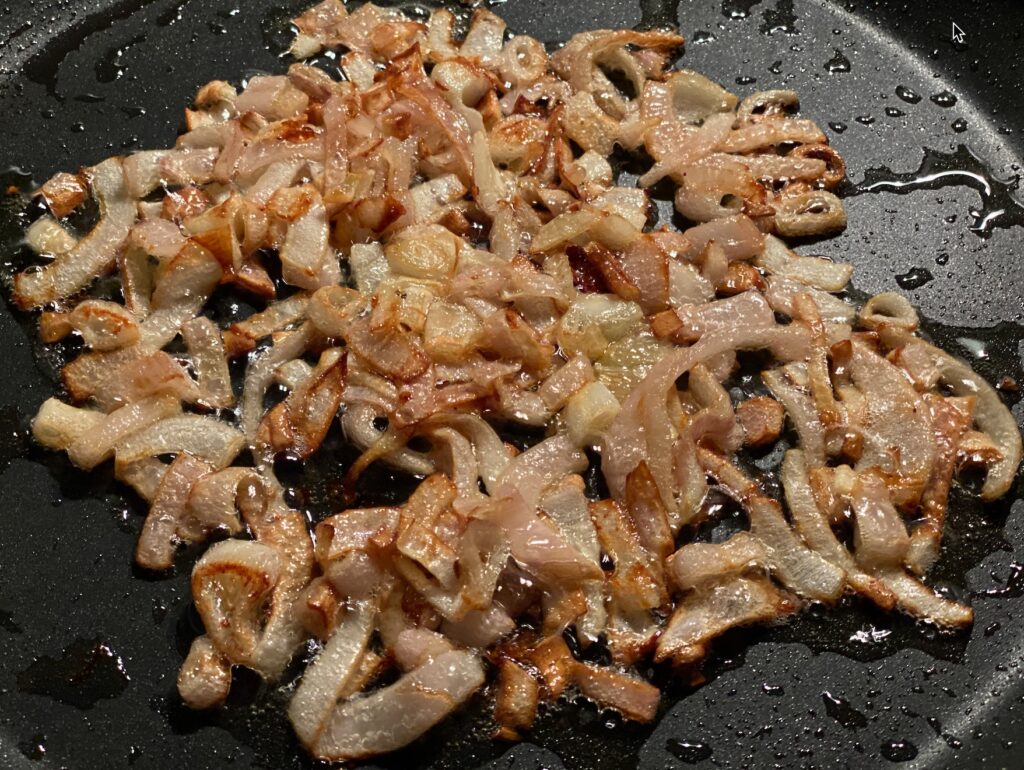 sautéed shallots