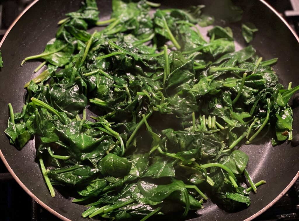 sautéed spinach