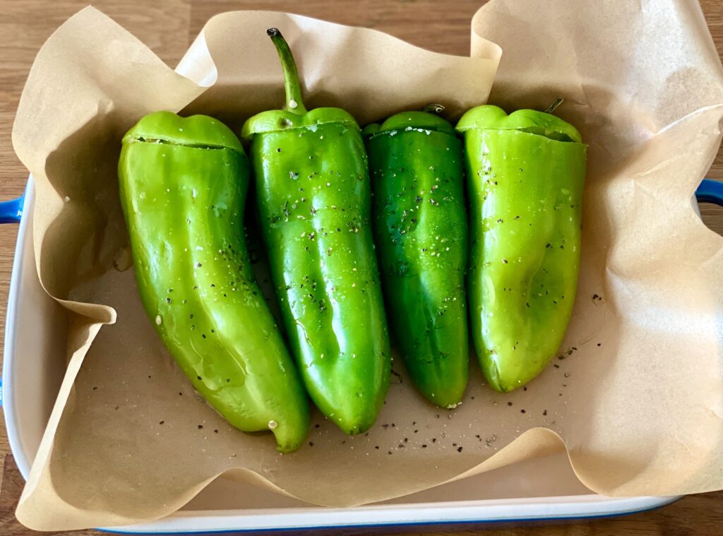 stuffed cubanelle peppers