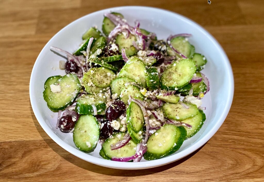 cucumber feta salad