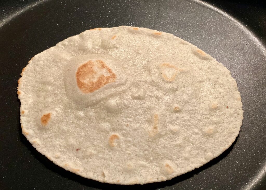 almond flour tortilla